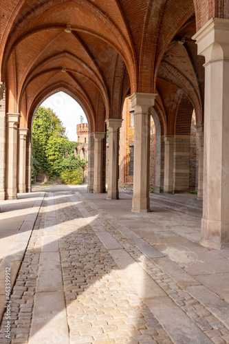 Kamieniec Zabkowicki Palace, 19th-century monumental palace, Kamieniec Zabkowicki, Poland photo