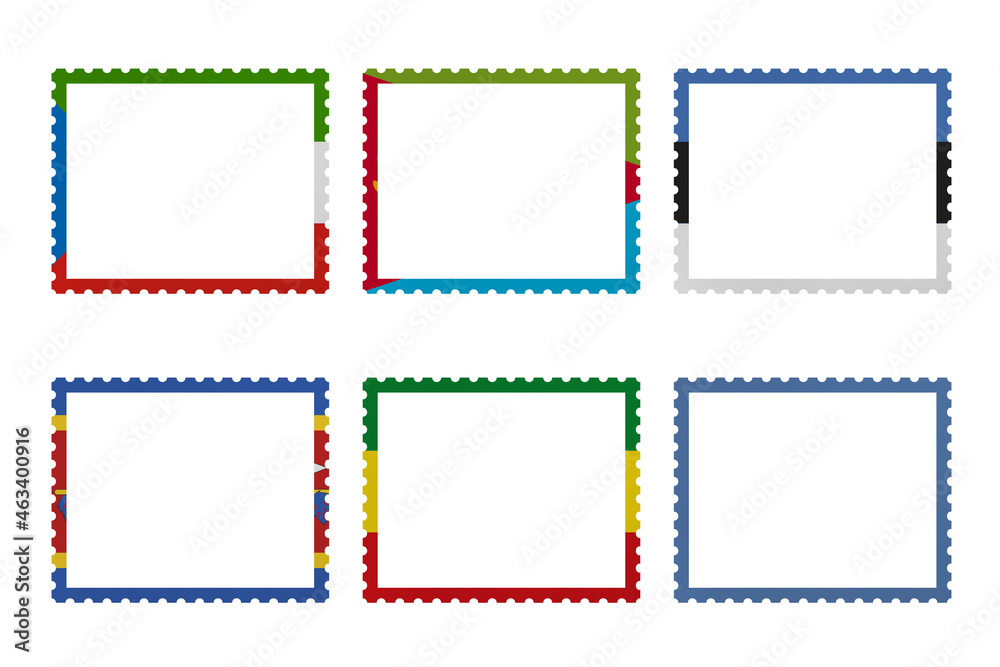 World countries A-Z. Post stamp- frames. Scrapbook elements pack. Part 10 World countries A-Z. Post stamp- frames. Scrapbook elements pack. Part 10