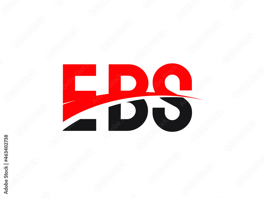 EBS Letter Initial Logo Design Vector Illustration EBS Letter Initial Logo Design Vector Illustration