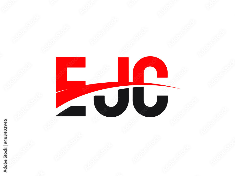 EJC Letter Initial Logo Design Vector Illustration EJC Letter Initial Logo Design Vector Illustration