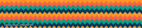 Seamless pattern with colorful chevron