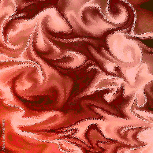 disegno astratto sfumatura rosso rosa pesca tessile velluto