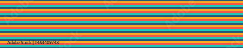Seamless pattern banner with colorful horizontal lines
