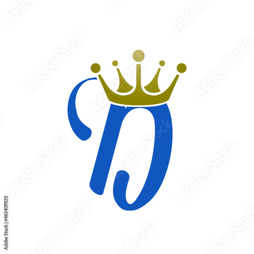 Crowned Letters King Logo 