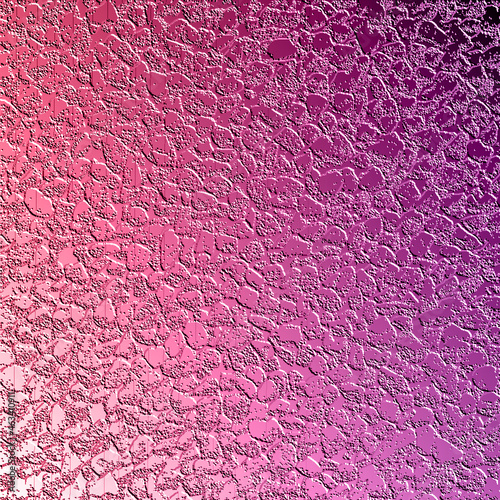 vetro rosa lavorato ruvido metallizzato
