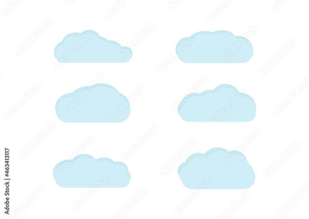 clouds vector with speed sign isolated on white background ep166 clouds vector with speed sign isolated on white background ep166