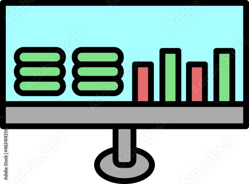 Profit Linear Vector Icon Design