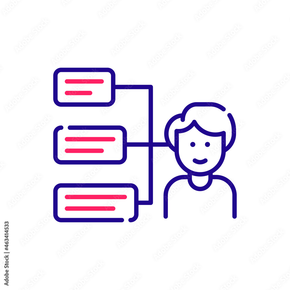 Priority vector 2 colour icon style illustration. EPS 10 file Priority vector 2 colour icon style illustration. EPS 10 file