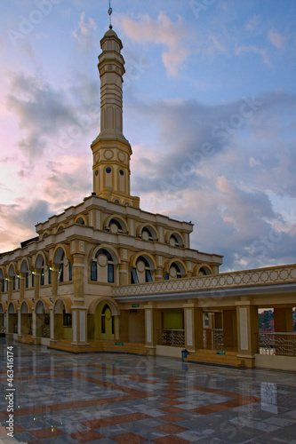 Mosque in Bogor morning light