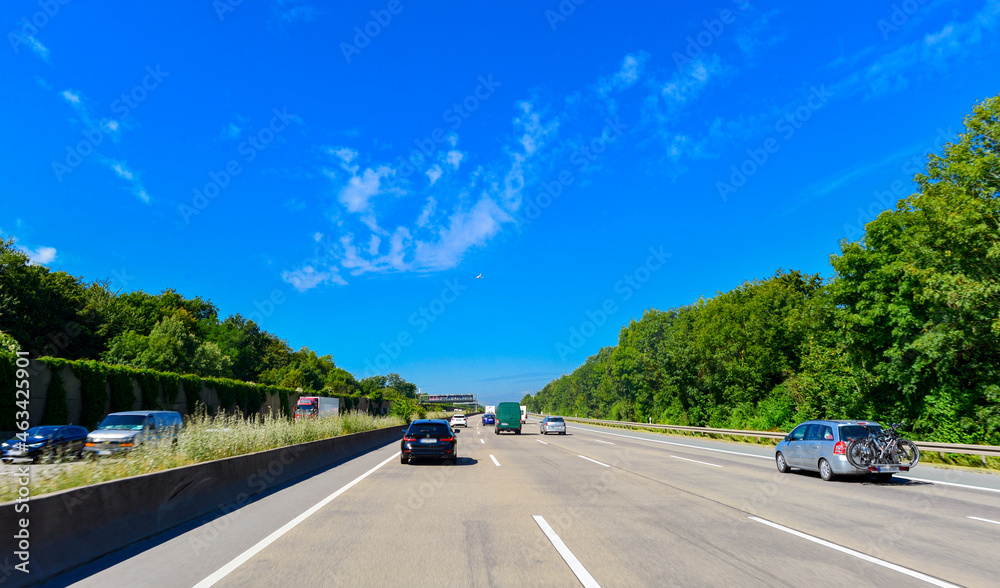 A3 Nähe Offenbacher Kreuz in Hessen 