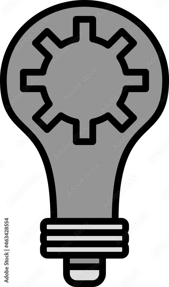 Solution Filled Linear Vector Icon Design Solution Filled Linear Vector Icon Design