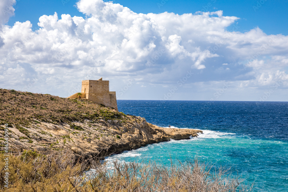 Malta Reisen Stadt Meer Himmel Architektur 