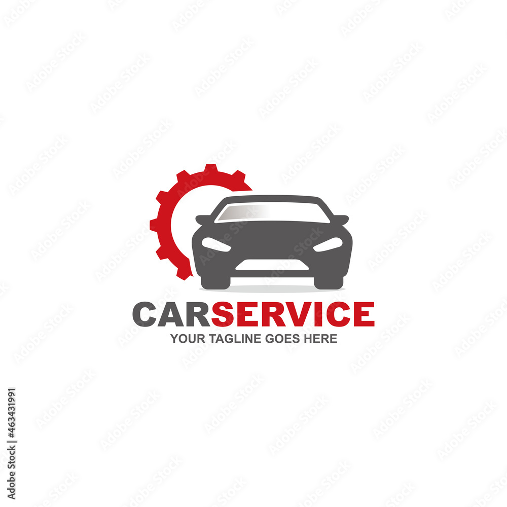 Car repair simple flat logo vector illustration Car repair simple flat logo vector illustration