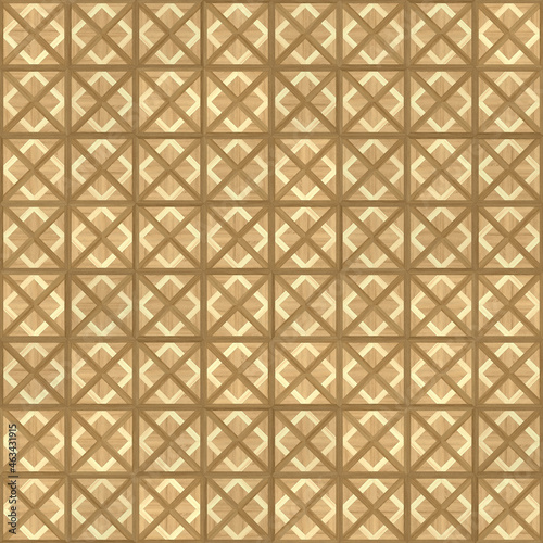 Versailles wood parquet diffuse Map texture. Seamless Texture.