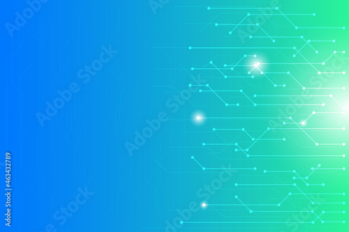 Abstract and technology of networking with line and dot connection background. Network security template for creative and design element of cyber code.