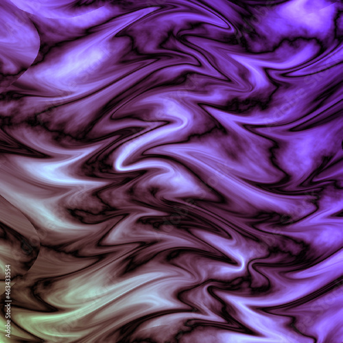 raso satin design stoffa tessuto sfumatura onde viola oro