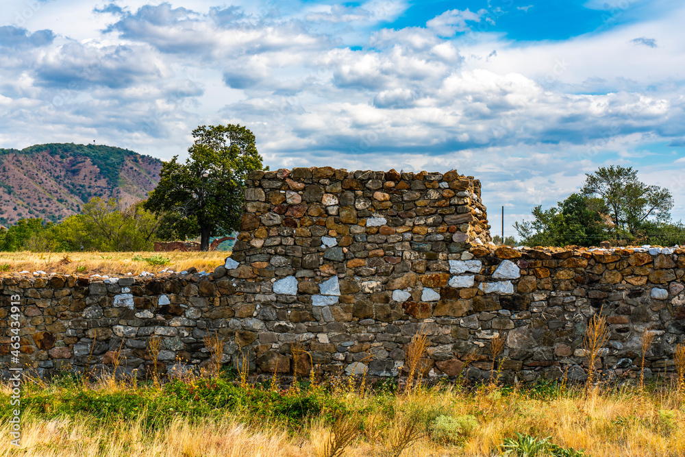 Roman castrum Diana Fortress in Kladovo, Eastern Serbia