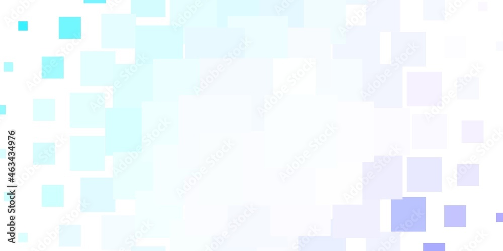 Light Pink, Blue vector pattern in square style.