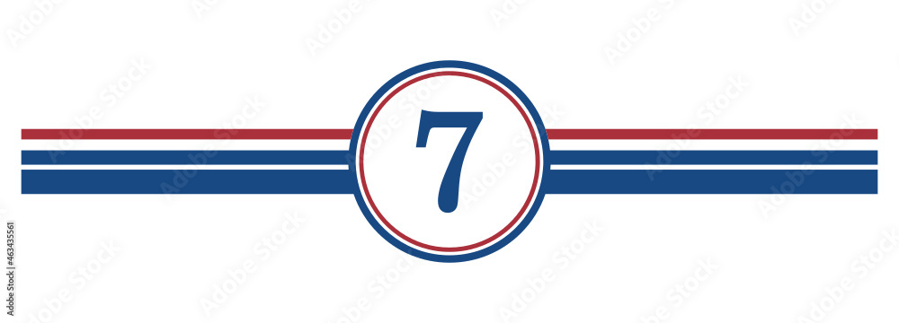 7th Birthday, number 7 classic style Aged To Perfection Birthday retro desgn 7th Birthday, number 7 classic style Aged To Perfection Birthday retro desgn