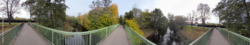 Herbst in Nordhausen Panorama von der Zorge in der Nähe vom Stadtpark Herbst in Nordhausen Panorama von der Zorge in der Nähe vom Stadtpark