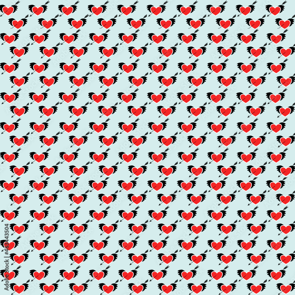 Vector with simple cute patterns of various patterns on various color backgrounds modern prints for textiles and wallpapers