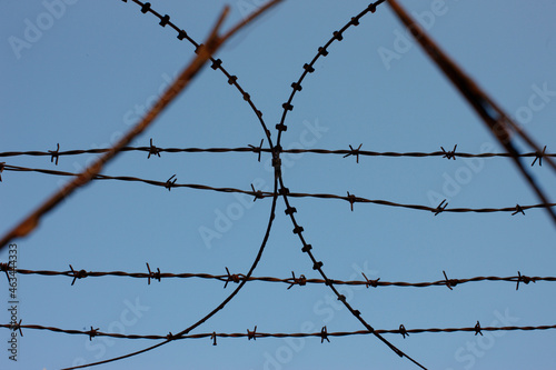 Photos Barbed wire.
