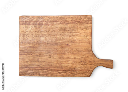 Cutting board isolated on white.