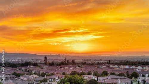 Orange County from a trail in Irvine, California