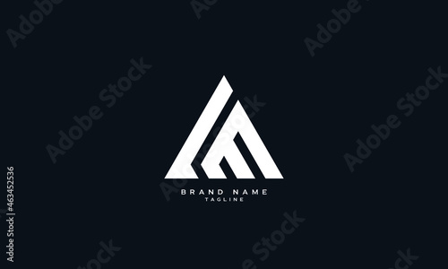 LM, ML, AM, MA, LE, ALM, Abstract initial monogram letter alphabet logo design