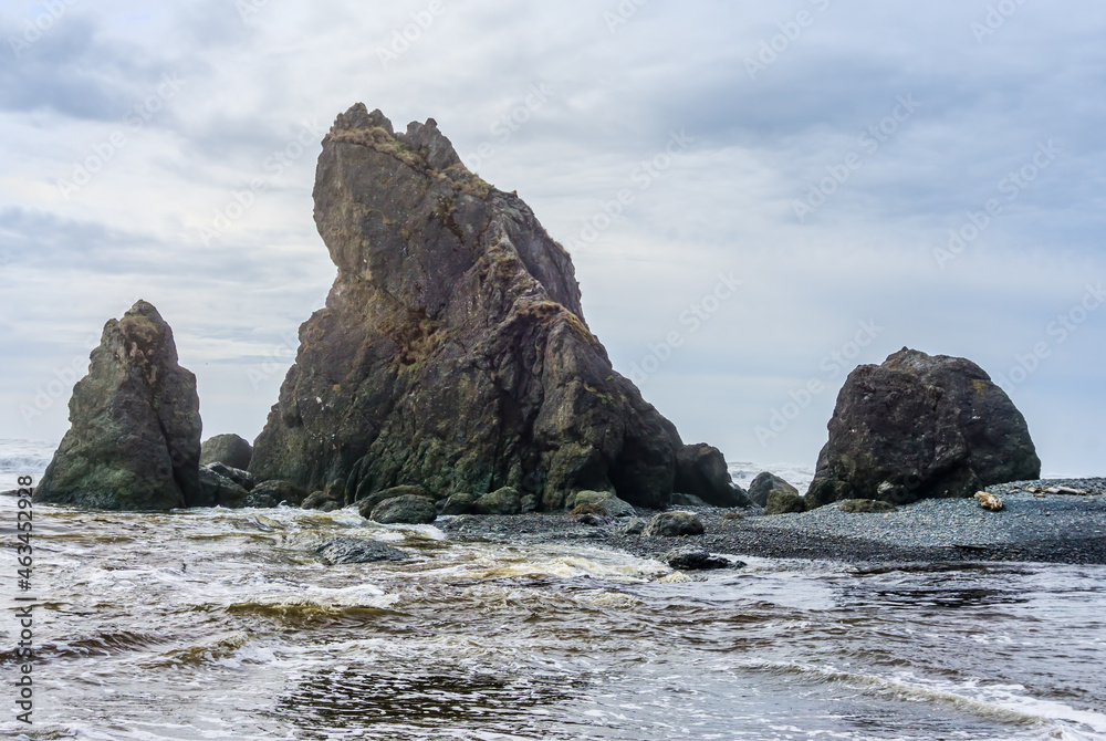 Ruby Beach Rock Monolith 9