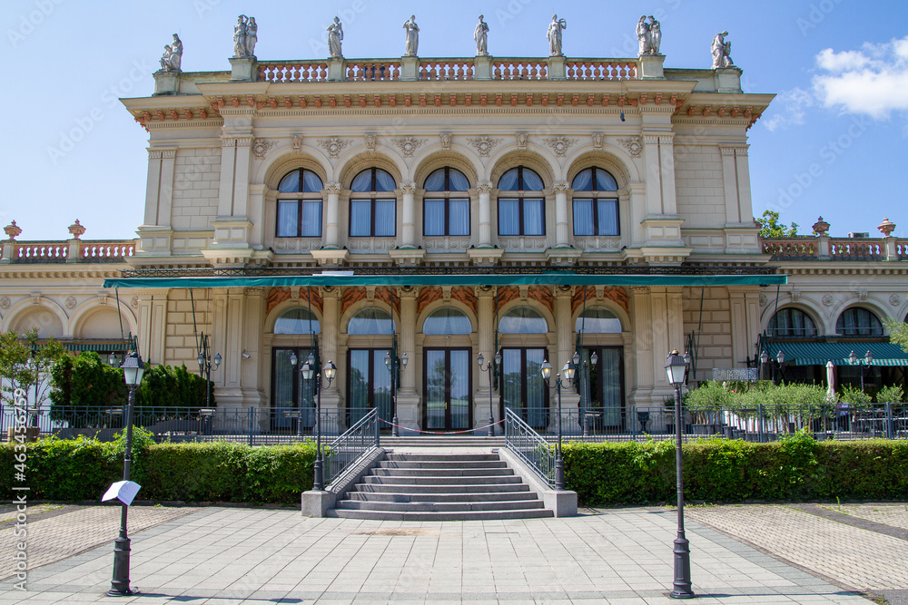 Austria, Vienna, Kursalon, facade, entrance