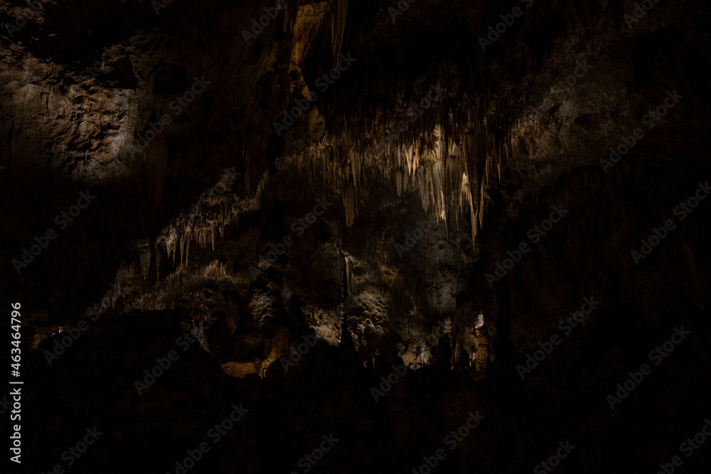 The Big Room In Carlsbad Caverns The Big Room In Carlsbad Caverns