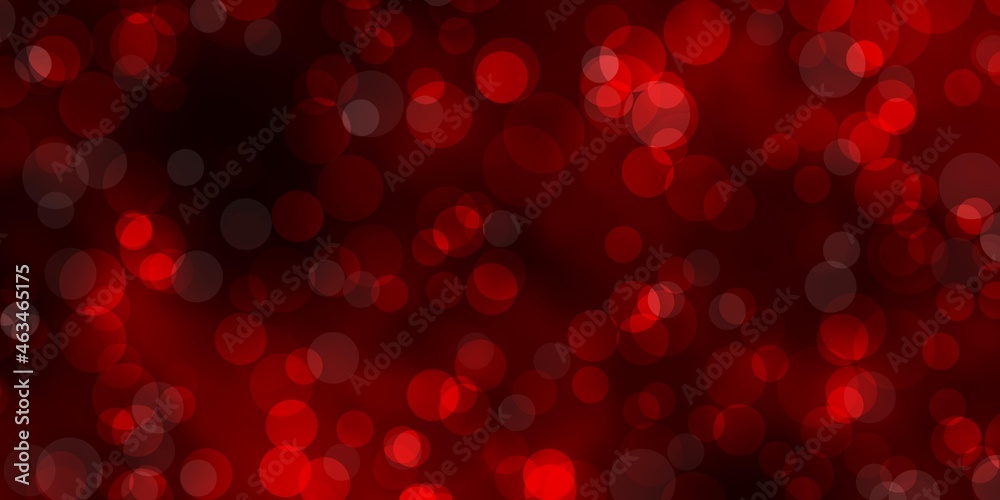 Dark Green, Red vector background with spots. Dark Green, Red vector background with spots.