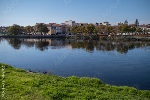 View of the Ave River in Vila do Conde, Porto, Portugal. © De Visu