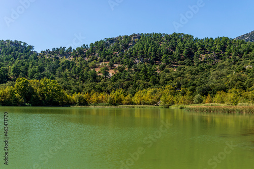 Located in Isparta E  irdir  Turkey  Lake Kovada National Park is getting ready for autumn...