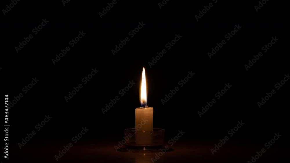 Candle Burning In Timelapse Candle Burning In Timelapse