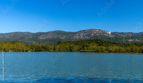 Located in Isparta Eğirdir, Turkey, Lake Kovada National Park is getting ready for autumn...