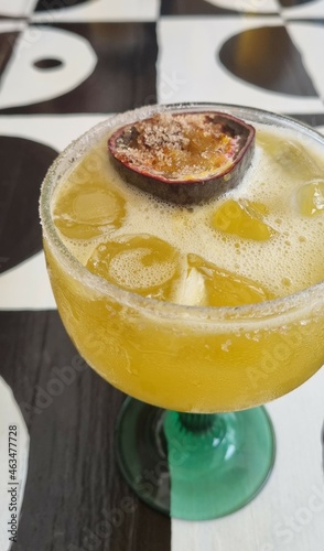Passion fruit cocktail