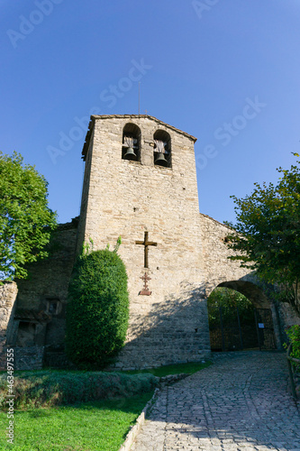 Church of Sant Cristófol in the town of Tavertet photo