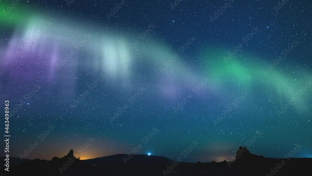 Aurora Solar Storm Milky Way Galaxy Time Lapse Rise In East Sky 14mm Aquarids Meteor Shower Dessert