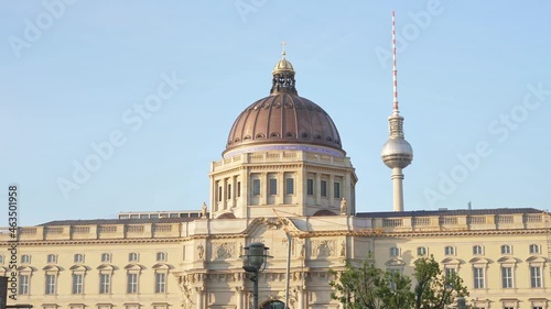 Berlin Palace (Berliner Schloss), formally the Royal Palace. Historical landmark for tourists. Popular tourism destination in Germany. photo