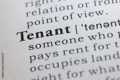 definition of tenant