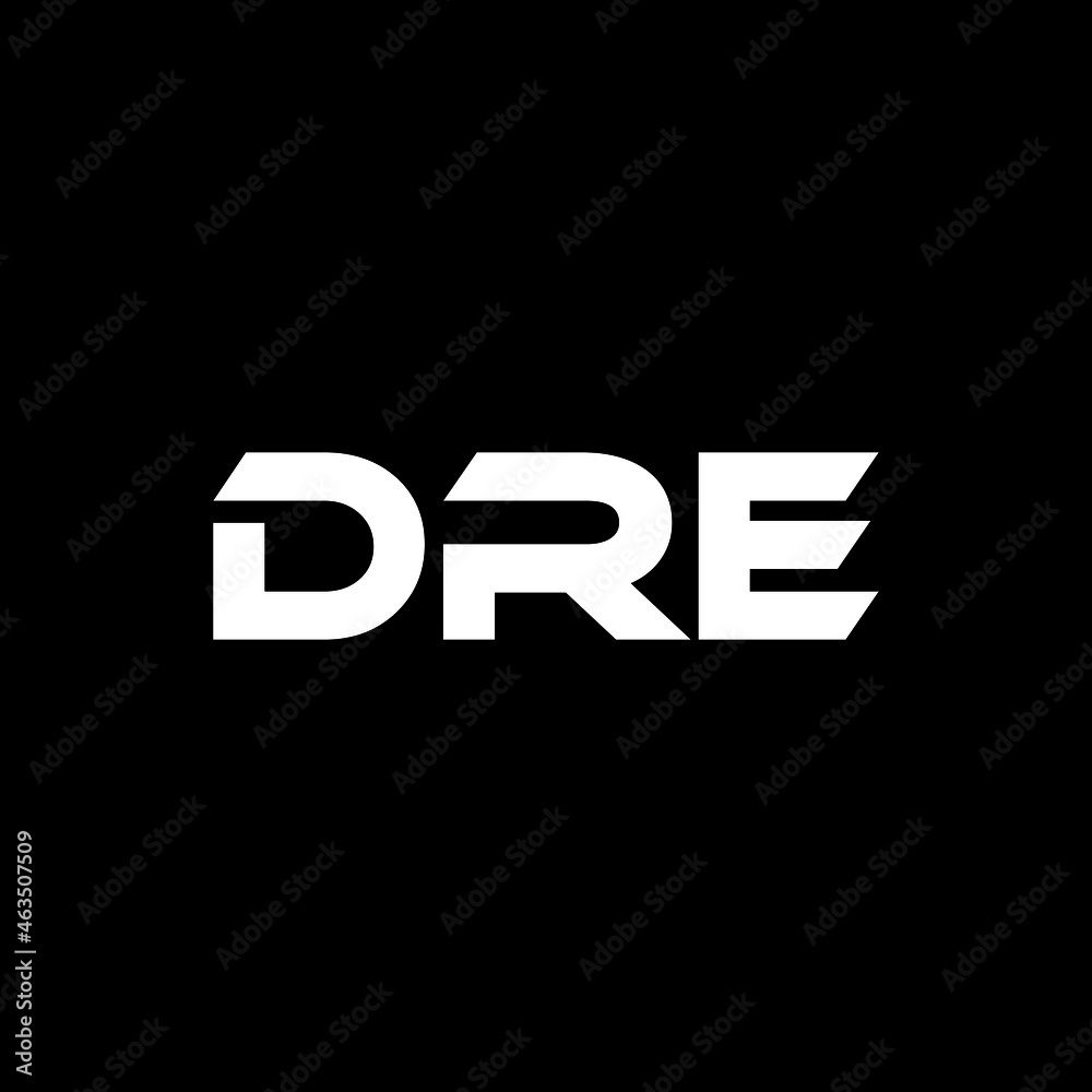 DRE letter logo design with black background in illustrator, vector logo modern alphabet font overlap style. calligraphy designs for logo, Poster, Invitation, etc. DRE letter logo design with black background in illustrator, vector logo modern alphabet font overlap style. calligraphy designs for logo, Poster, Invitation, etc.