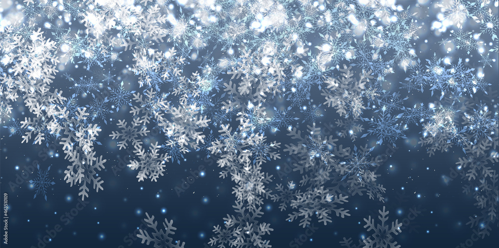 Obraz premium 雪 クリスマス 冬 背景 