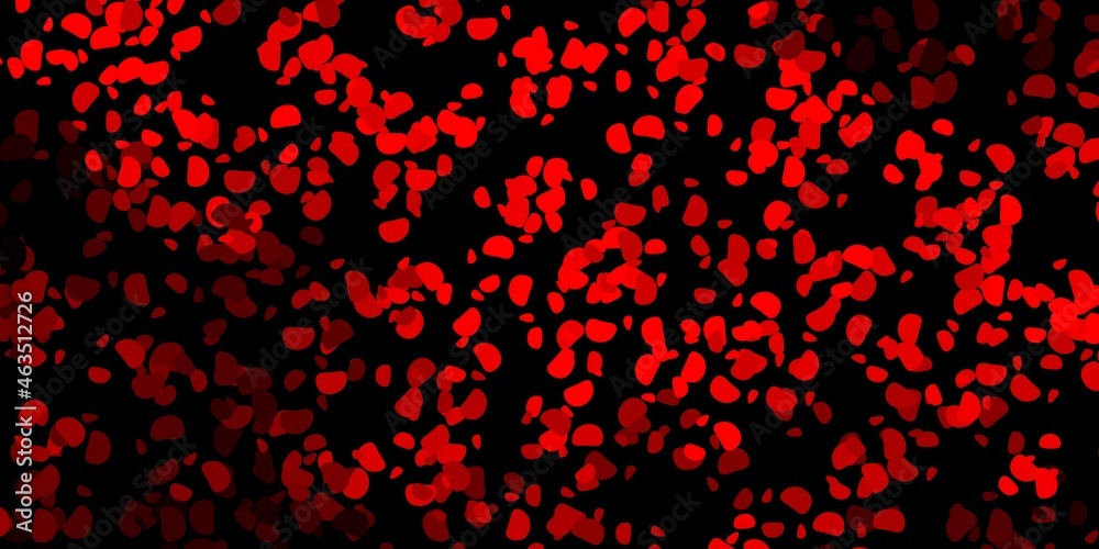Dark red, yellow vector backdrop with chaotic shapes. Dark red, yellow vector backdrop with chaotic shapes.