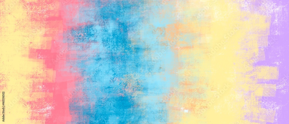 Abstract painting background. Colorful grunge background