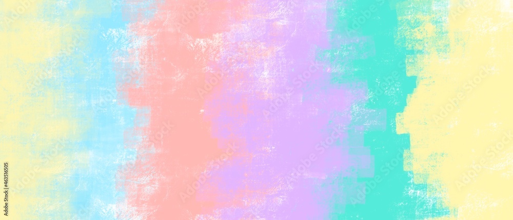 Fototapeta premium Abstract painting background. Colorful grunge background