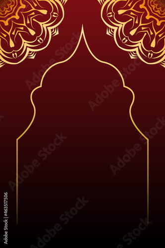 Islamic background, Islamic sale poster. Islamic textured. Islamic vector illustration. Islamic sale banner layout design. Islamic background sale post. Islamic post banner. Eid mobarak Mahe moharram