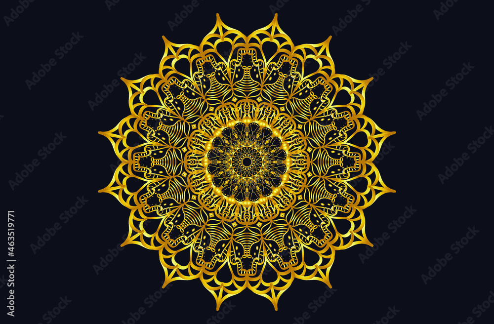 abstract spiritual symbol pattern golden model abstract spiritual symbol pattern golden model