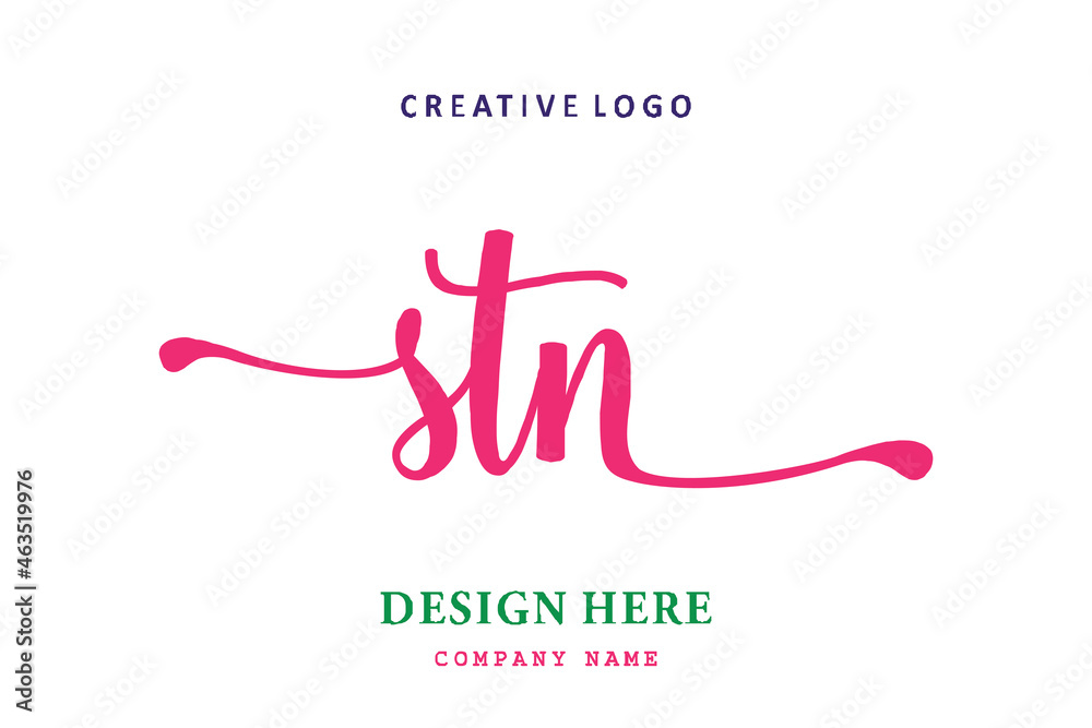 STN lettering logo is simple, easy to understand and authoritative STN lettering logo is simple, easy to understand and authoritative